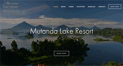 Desktop Screenshot of mutandalakeresort.com